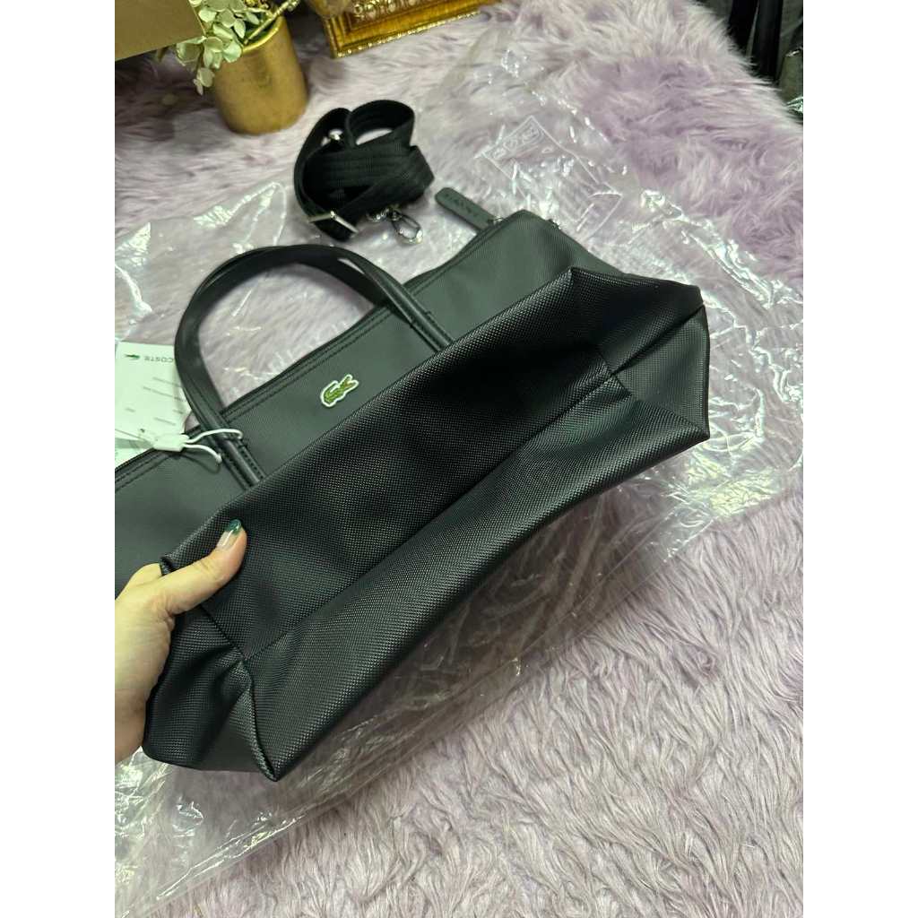 ORIG & IMPORTED LCT Concept Small Strap Tote Black Crossbody Bag