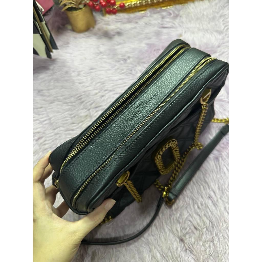 ORIG Preloved MJ RARE The Status Shoulder Black Bag