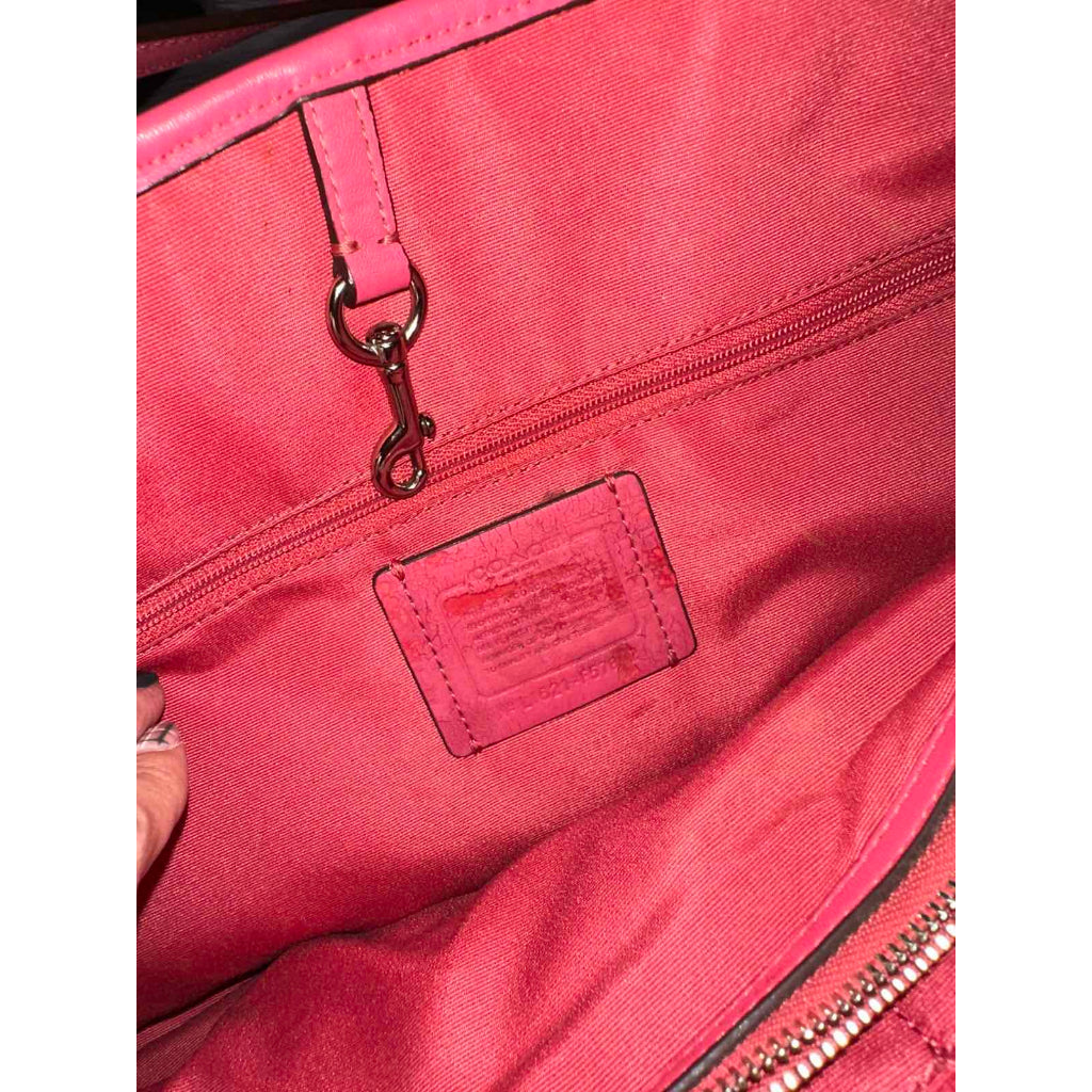 ORIG & IMPORTED CCH Drawstring Carryall Light Khaki/Pink Tote Bag