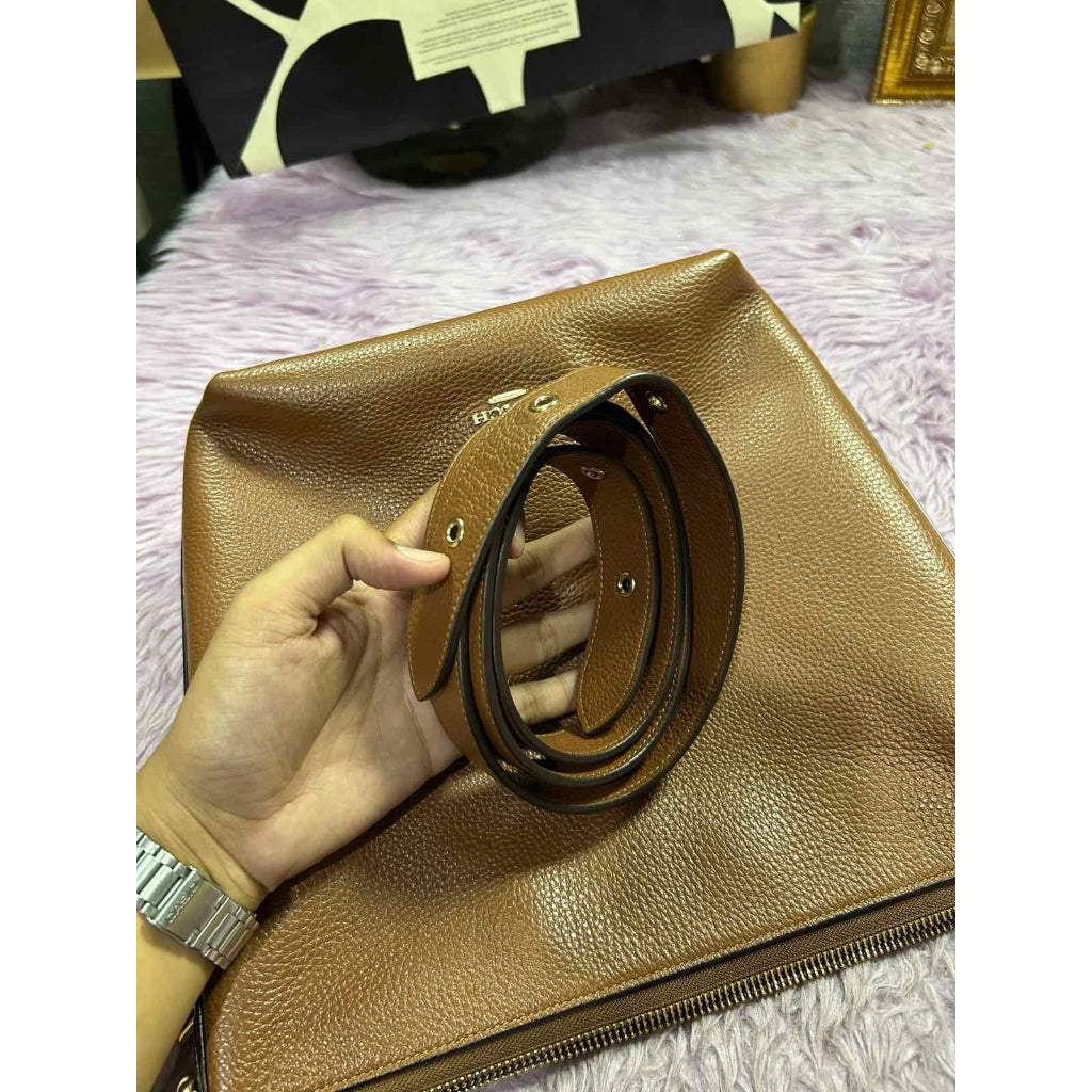 ORIG Preloved CCH Val Duffle Large Brown Bag