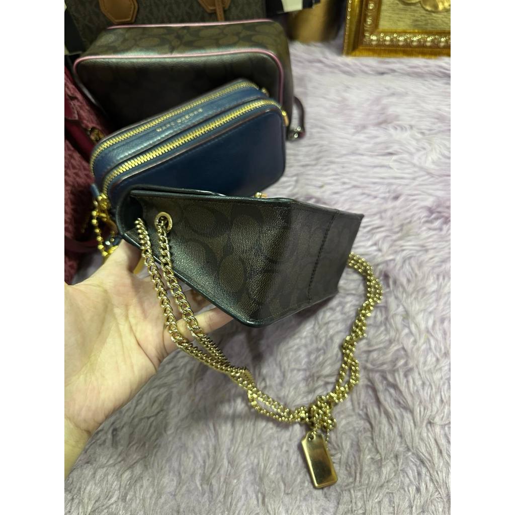 ORIG Preloved CCH  Black Leather Bowery Crossbody Bag
