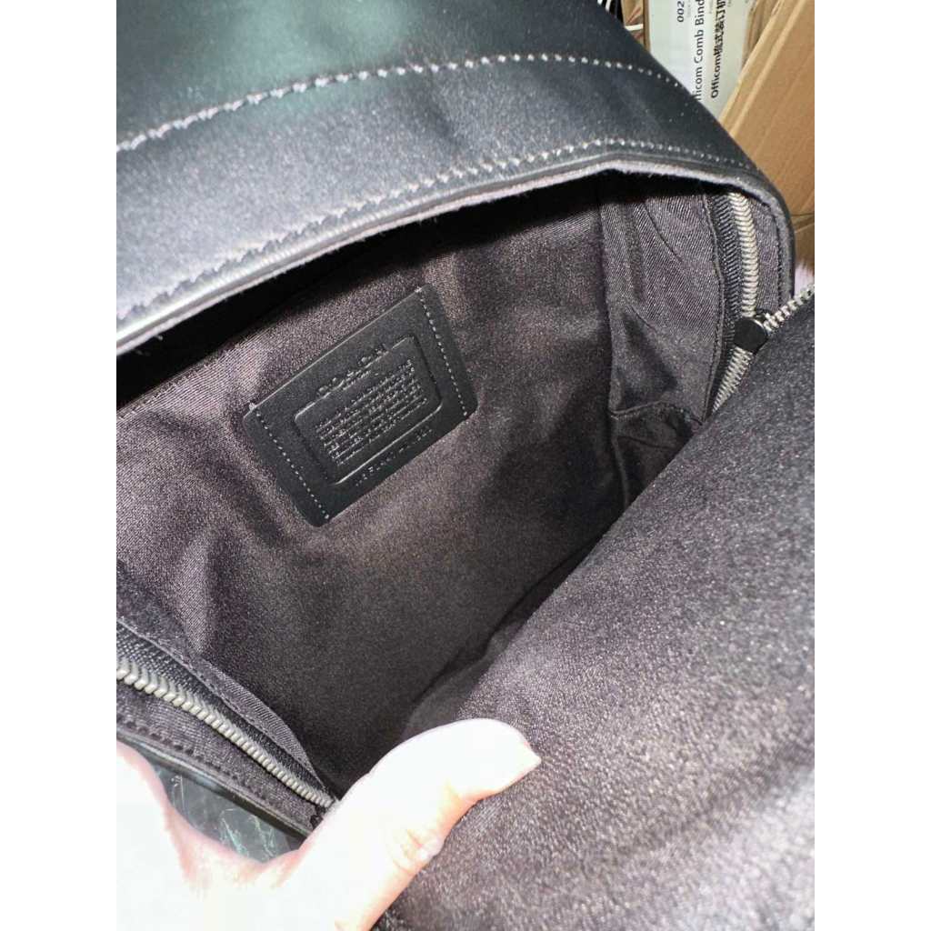 ORIG & IMPORTED CCH West Pack In Signature Canvas Varsity Stripe Men Black Bag