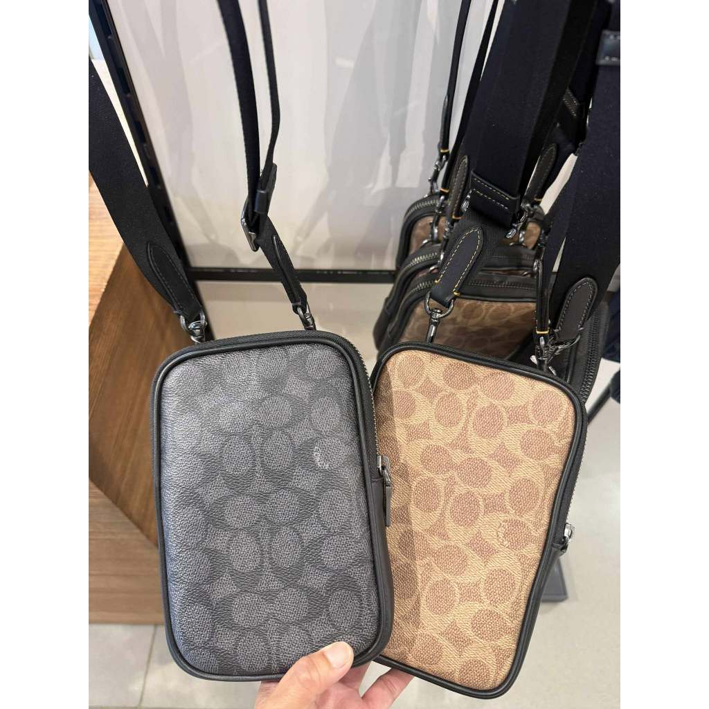 ORIG & IMPORTED CCH Aden Crossbody Men's Phone Mini Bag Black