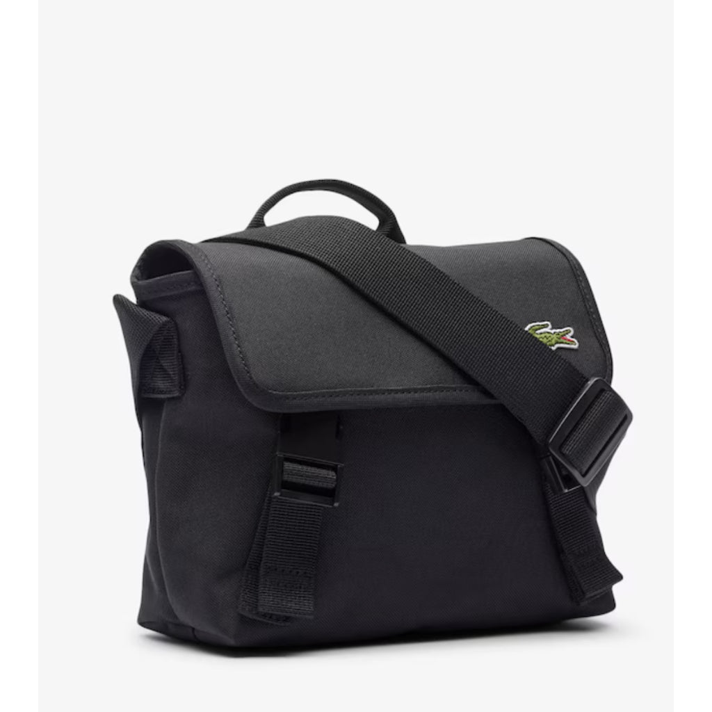 ORIG & IMPORTED Lacoste Neocroc Messenger Small Black Men's Bag