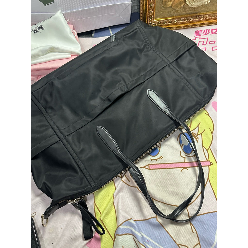 ORIG & IMPORTED KS Chelsea Weekender Travel Nylon Large Bag Black