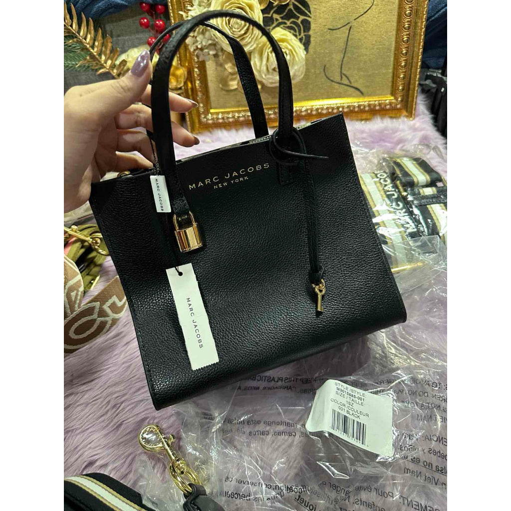 ORIG & IMPORTED MJ Mini Grind Tote Bag in Black