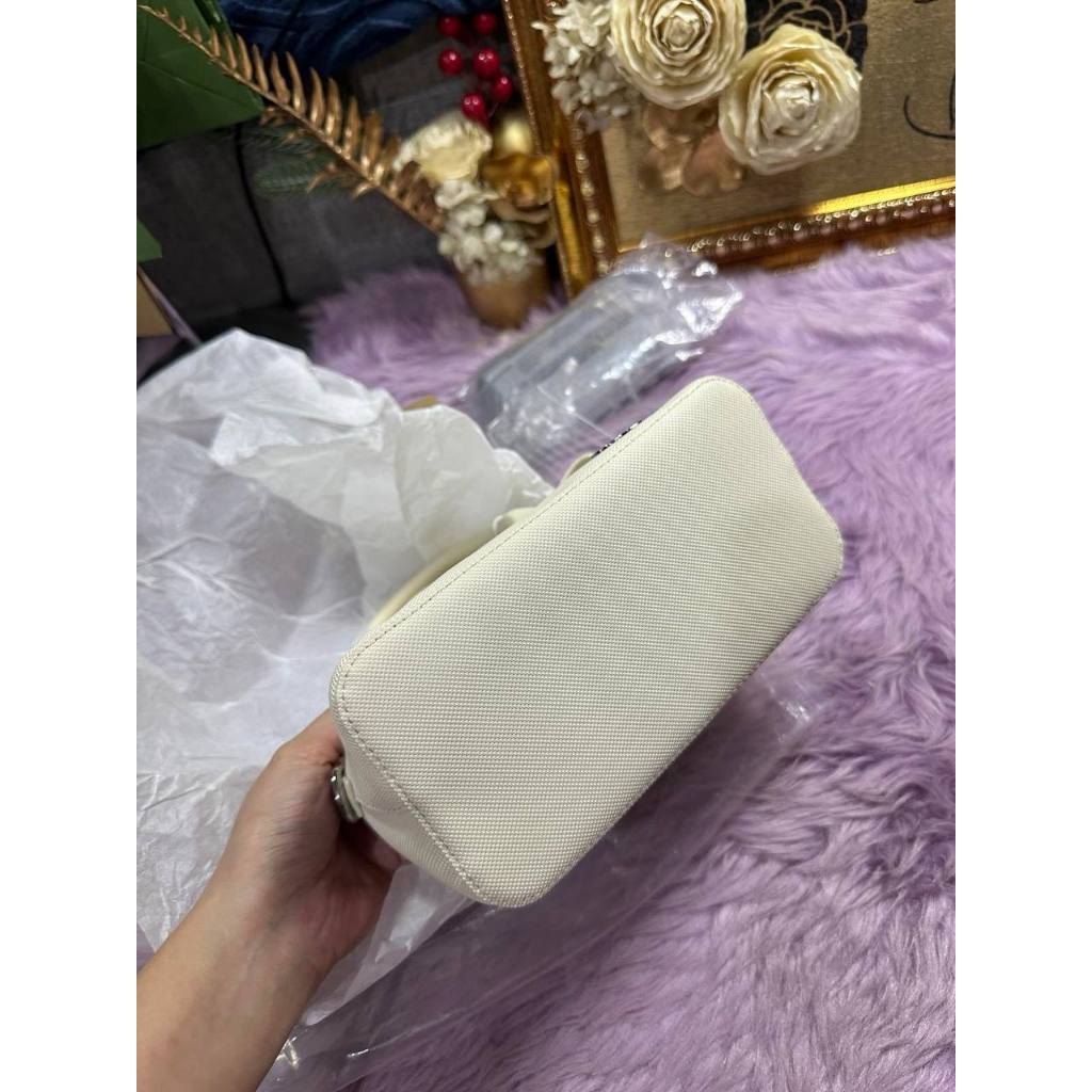 ORIG & IMPORTED LCT Mini Daily Lifestyle Bugatti Strap Small White Bag