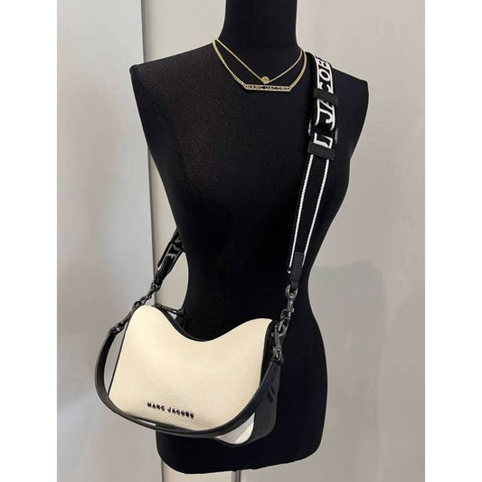 ORIG & IMPORTED MJ Drifter Small Hobo Bag Black/White