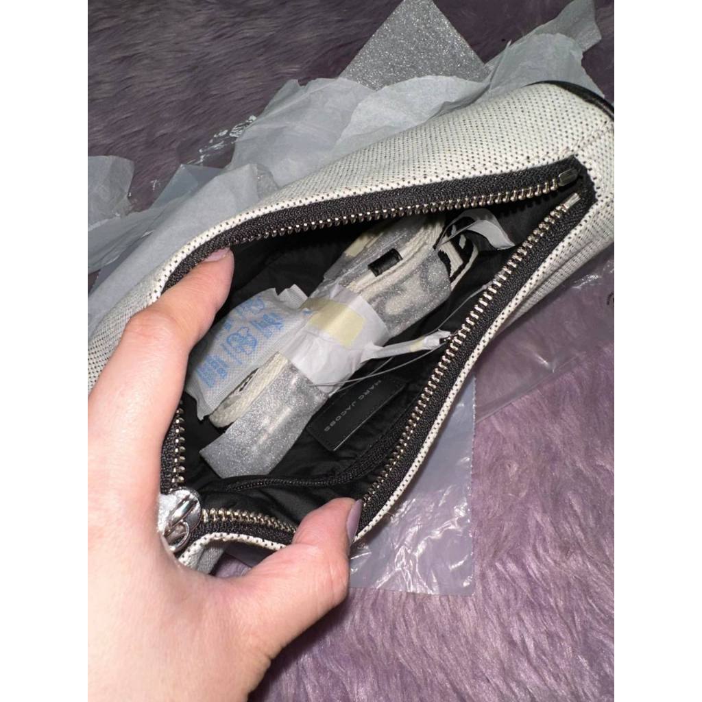 ORIG & IMPORTED MJ Drifter Small Hobo Bag Black/White