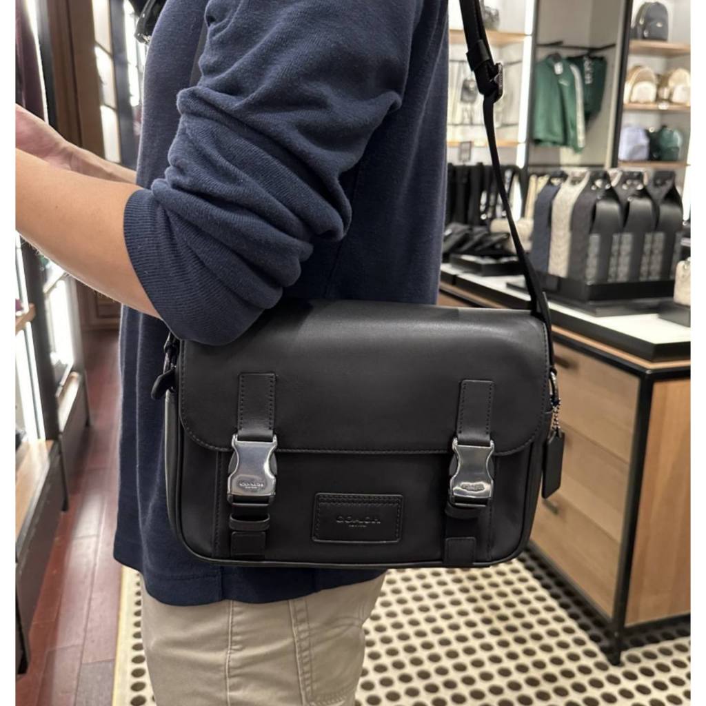 ORIG Preloved CCH Track Crossbody Men Black Bag