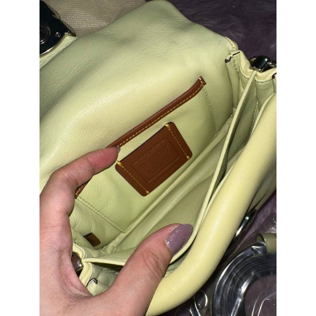 ORIG Preloved CCH Pillow Tabby Shoulder Bag 18 Green Mini Bag