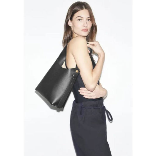 ORIG & IMPORTED TB ROMY SMALL & LARGE HOBO BLACK BAG