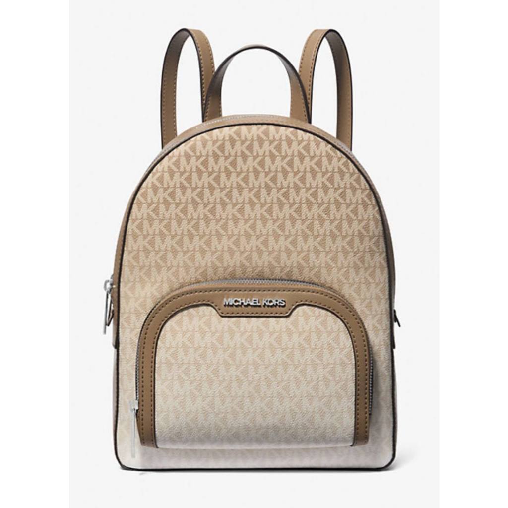 ORIG & IMPORTED MK Jaycee Medium Ombré Signature Logo Backpack Brown Bag