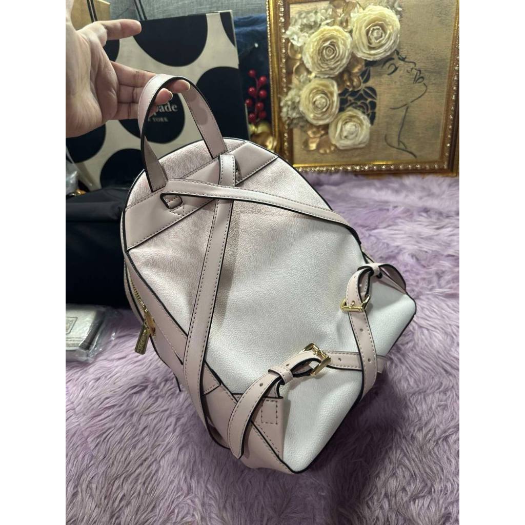 ORIG & IMPORTED MK Jaycee Medium Ombré Signature Logo Backpack Pink Bag