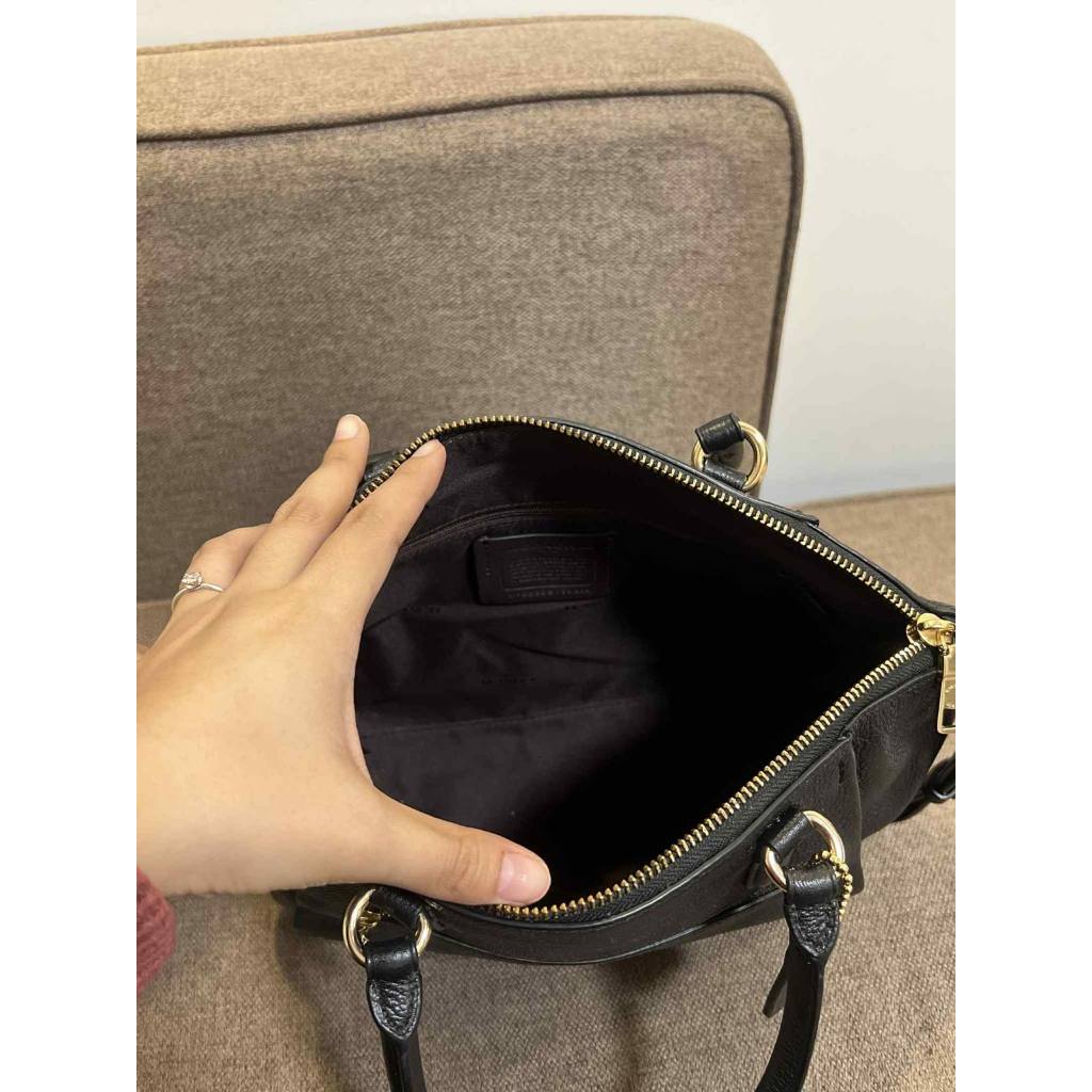ORIG Preloved RARE CCH Elise Satchel Black Bag