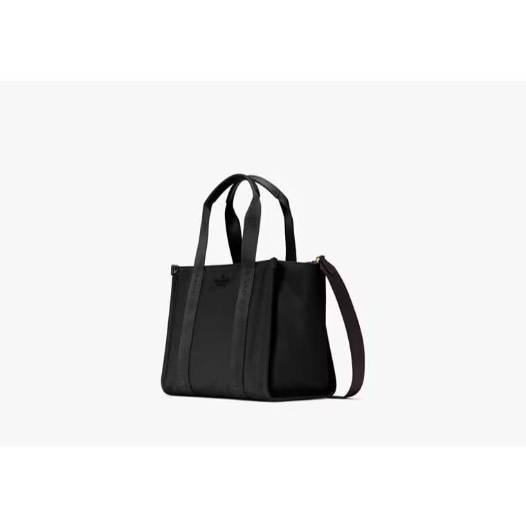 ORIG & IMPORTED KS Kip Nylon Small Tote Black Pink Bag