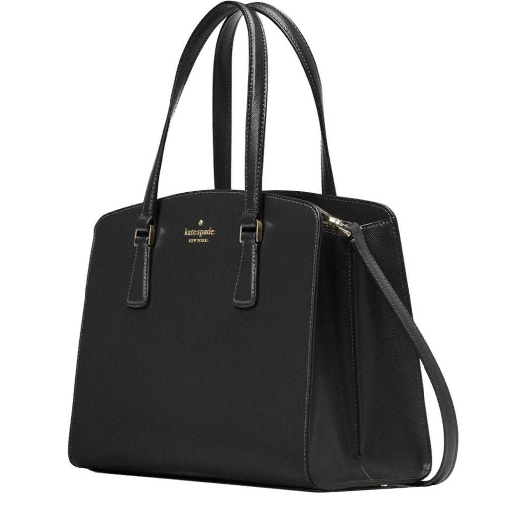 ORIG & IMPORTED KS Perry Medium Satchel Black Bag