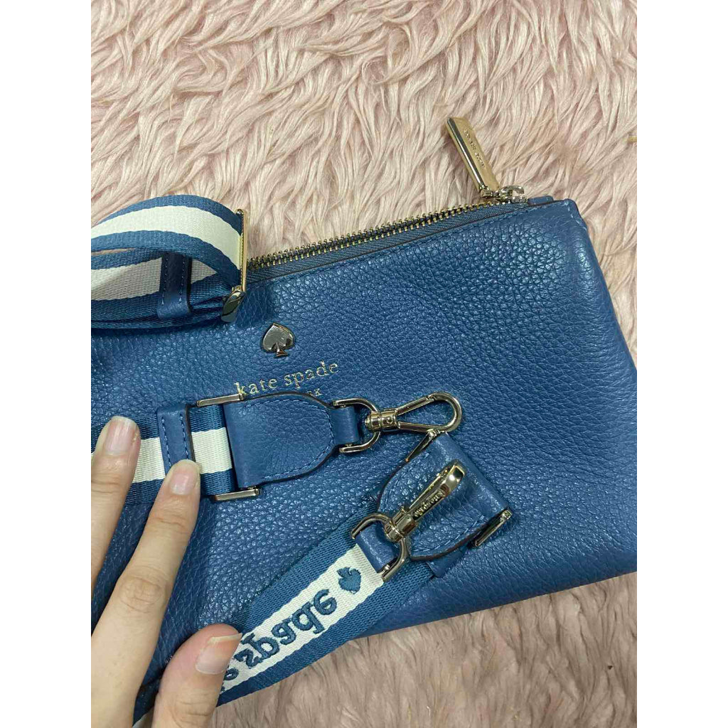 ORIG Preloved KS Emma Mini Crossbody Bag Blue