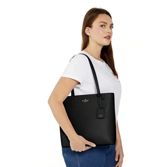 ORIG & IMPORTED KS Brynn Large Tote Black Bag