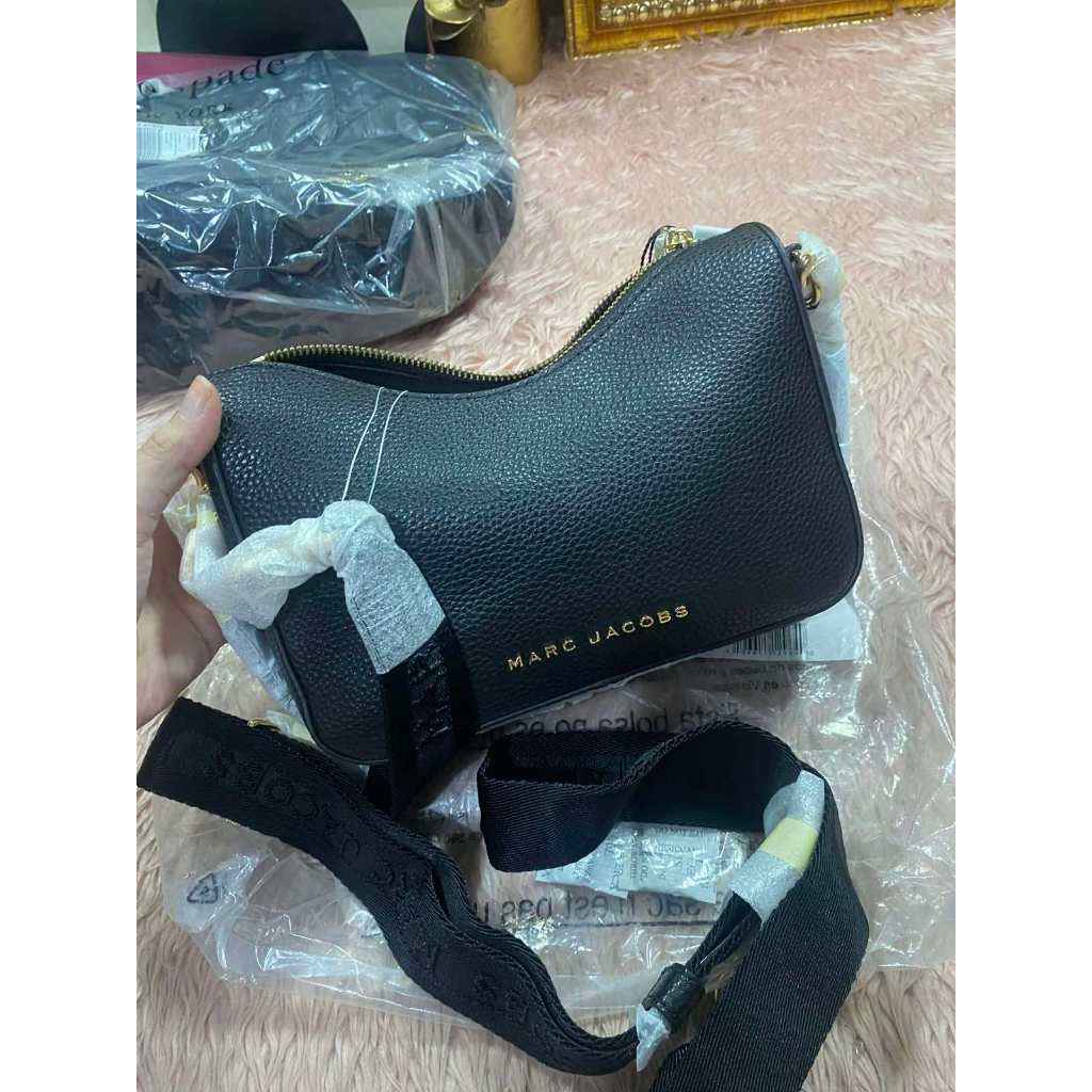 ORIG & IMPORTED MJ Drifter Small Hobo Black Bag