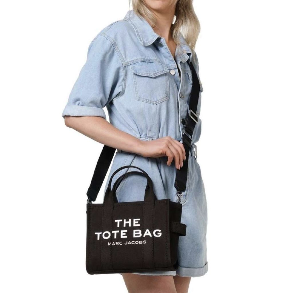 ORIG & IMPORTED MJ The Small Tote Black Bag canvas