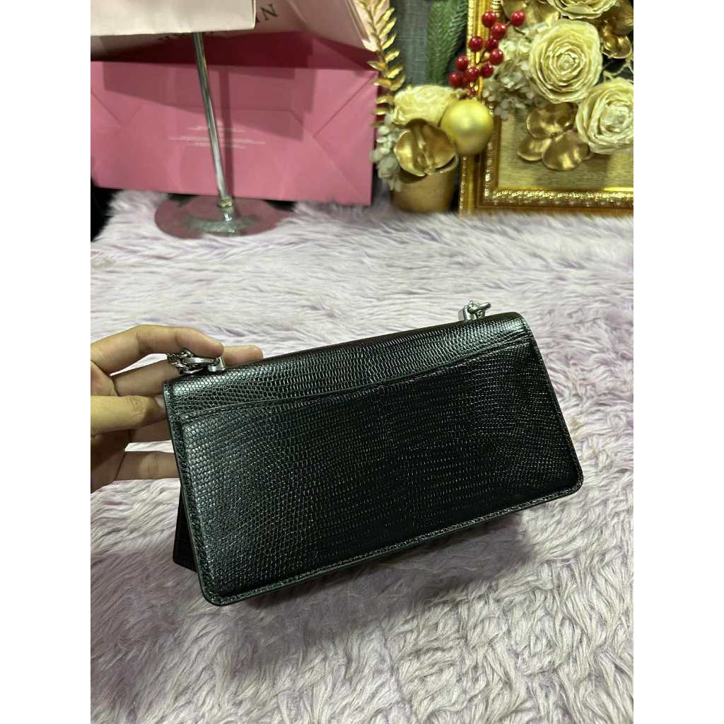 ORIG Preloved CCH Eliza Flap Crossbody Small Black Chain Bag