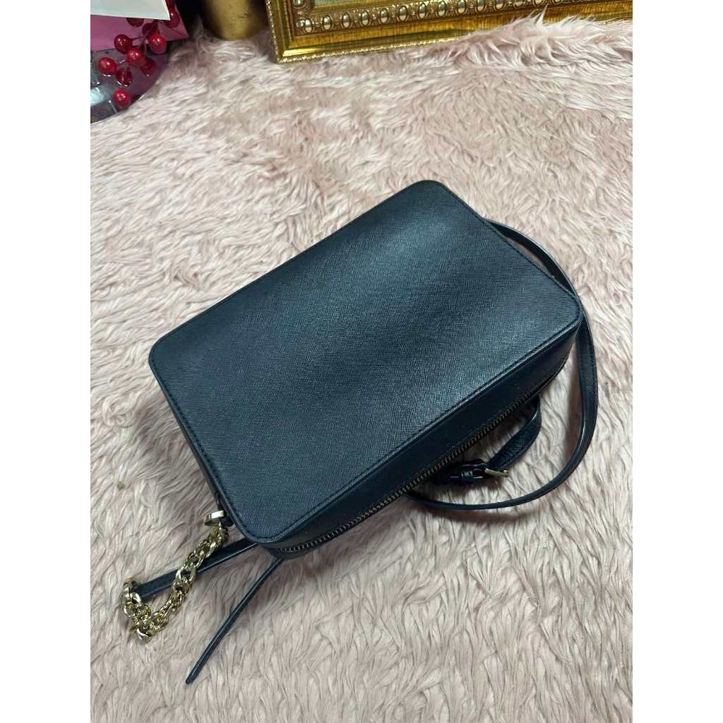 ORIG Preloved MK Black Jet Set Camera Bag