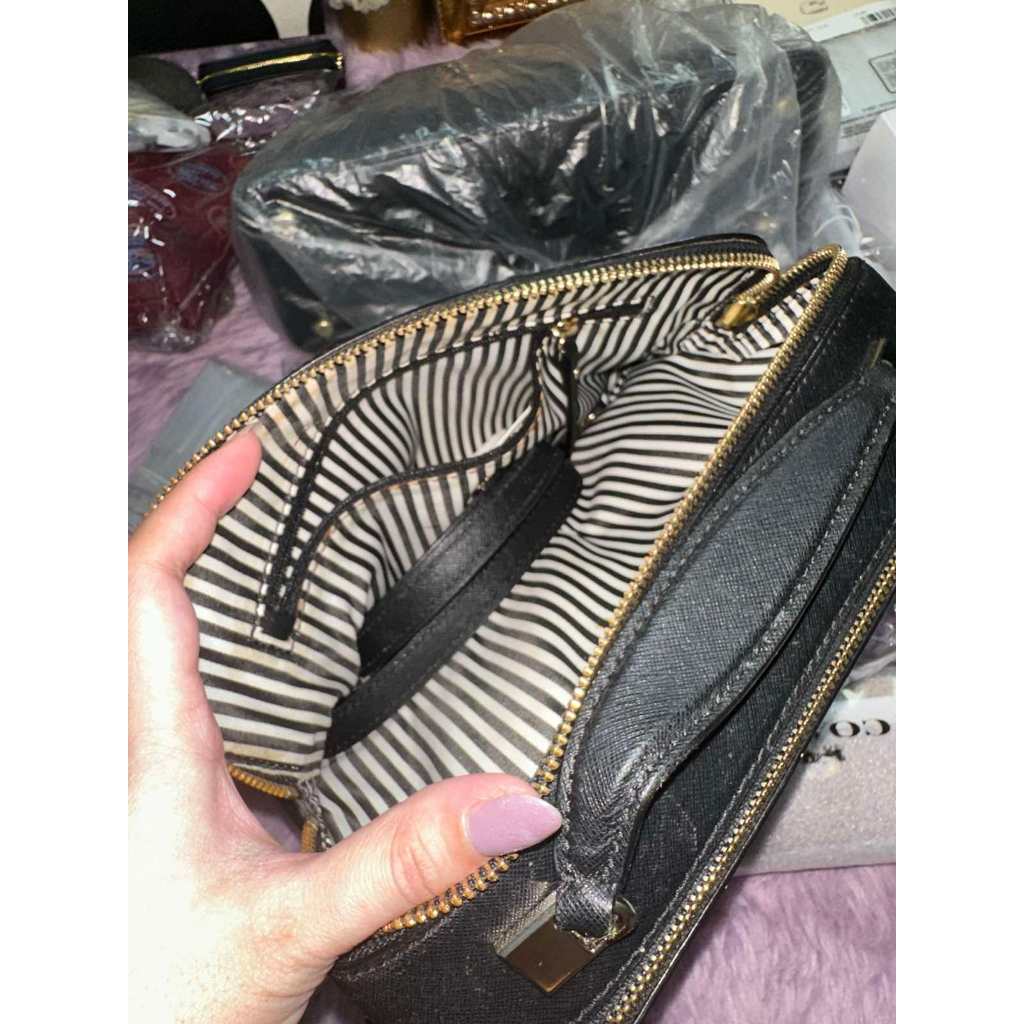 ORIG Preloved KS Large Juliet Crossbody Beige Bag