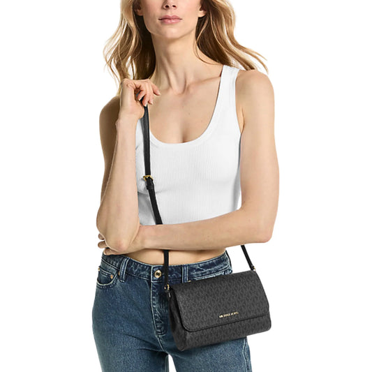 ORIG & IMPORTED MK Medium Logo Convertible Phone Crossbody Bag Black Pink Brown