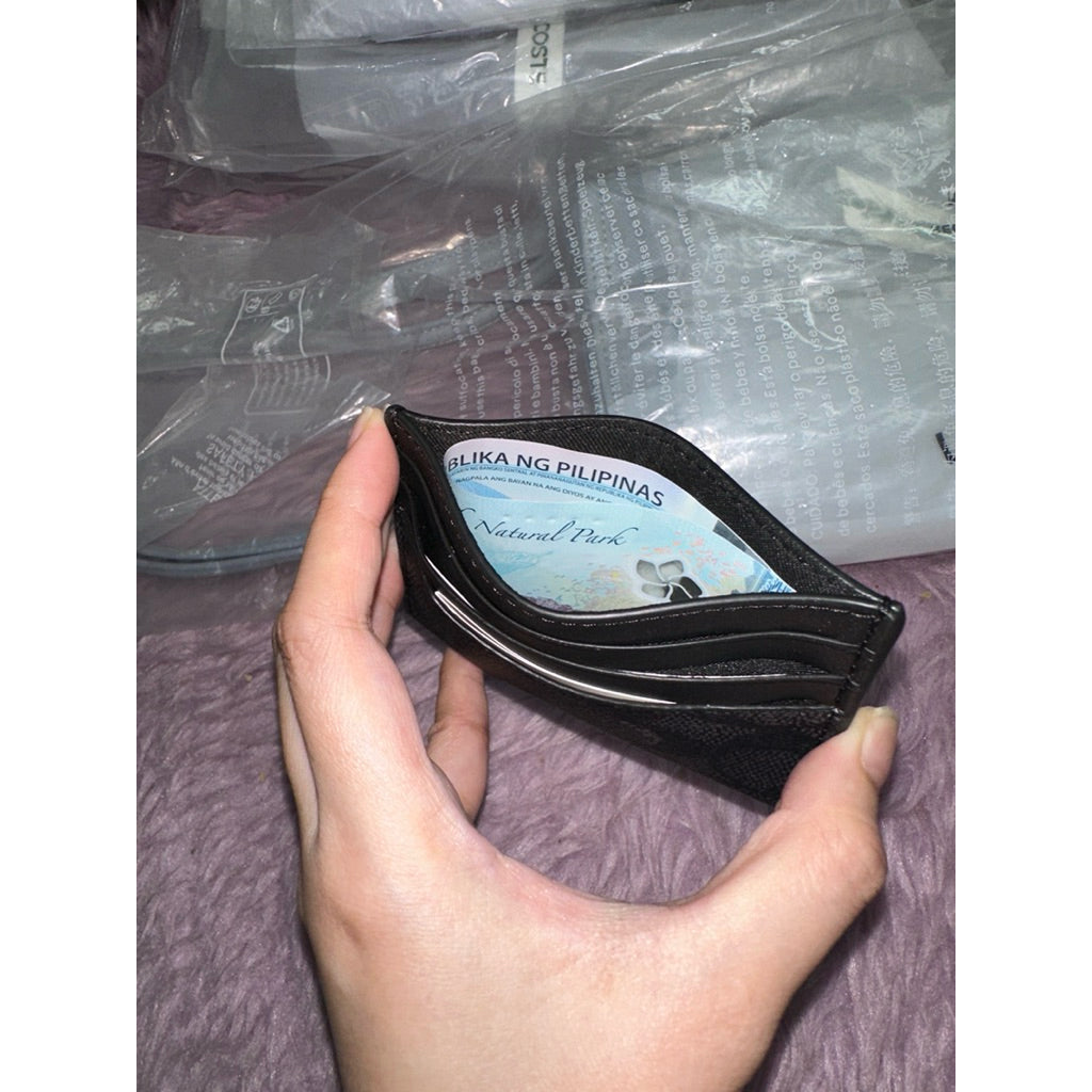 ORIG & IMPORTED CCH Essential Slim Id Card Case Holder Wallet for Men / Unisex