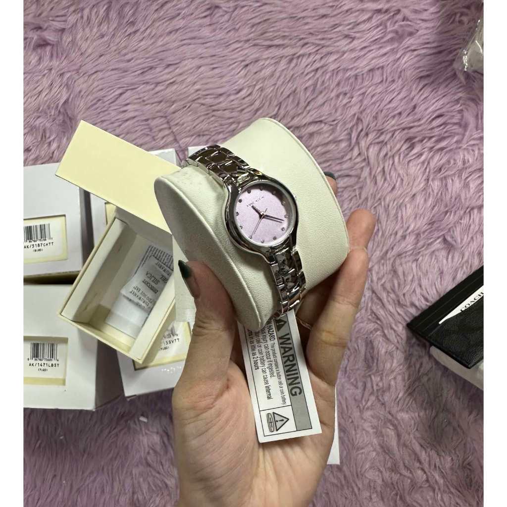 ORIG & IMPORTED AK Klein Silver Watch AK/5293LVSV