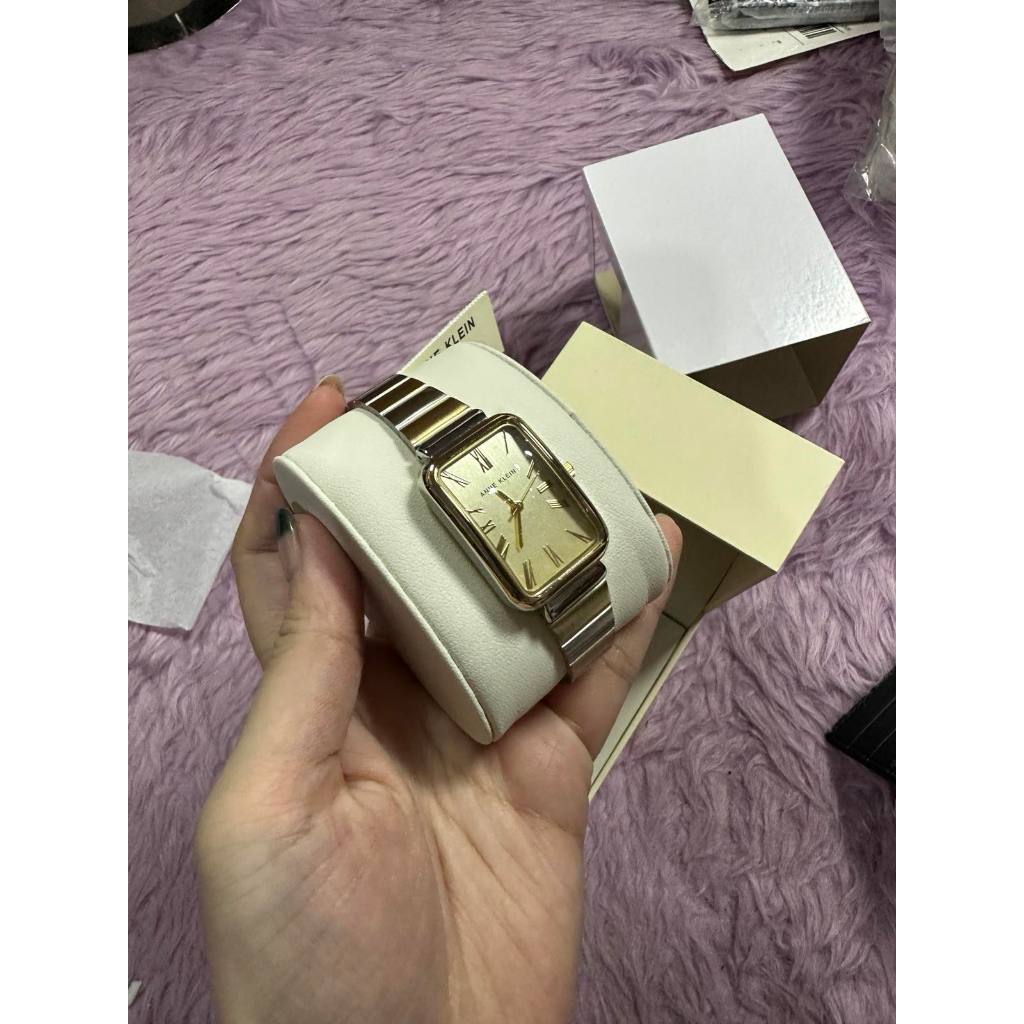 ORIG & IMPORTED AK klein Two Tone Gold/Silver Watch AK/5187CHTT
