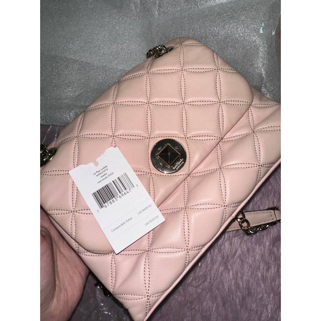 ORIG Preloved KS Natalia Small Flap Crossbody Pink Bag