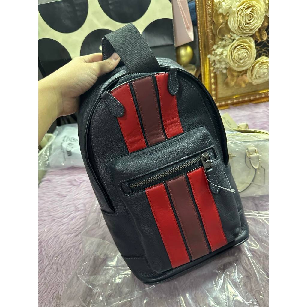 ORIG & IMPORTED CCH NWest Pack With Varsity Stripe Men Body Bag Navy/Red