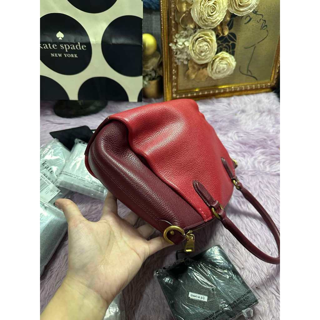 ORIG Preloved CCH Elise Satchel Red Bag