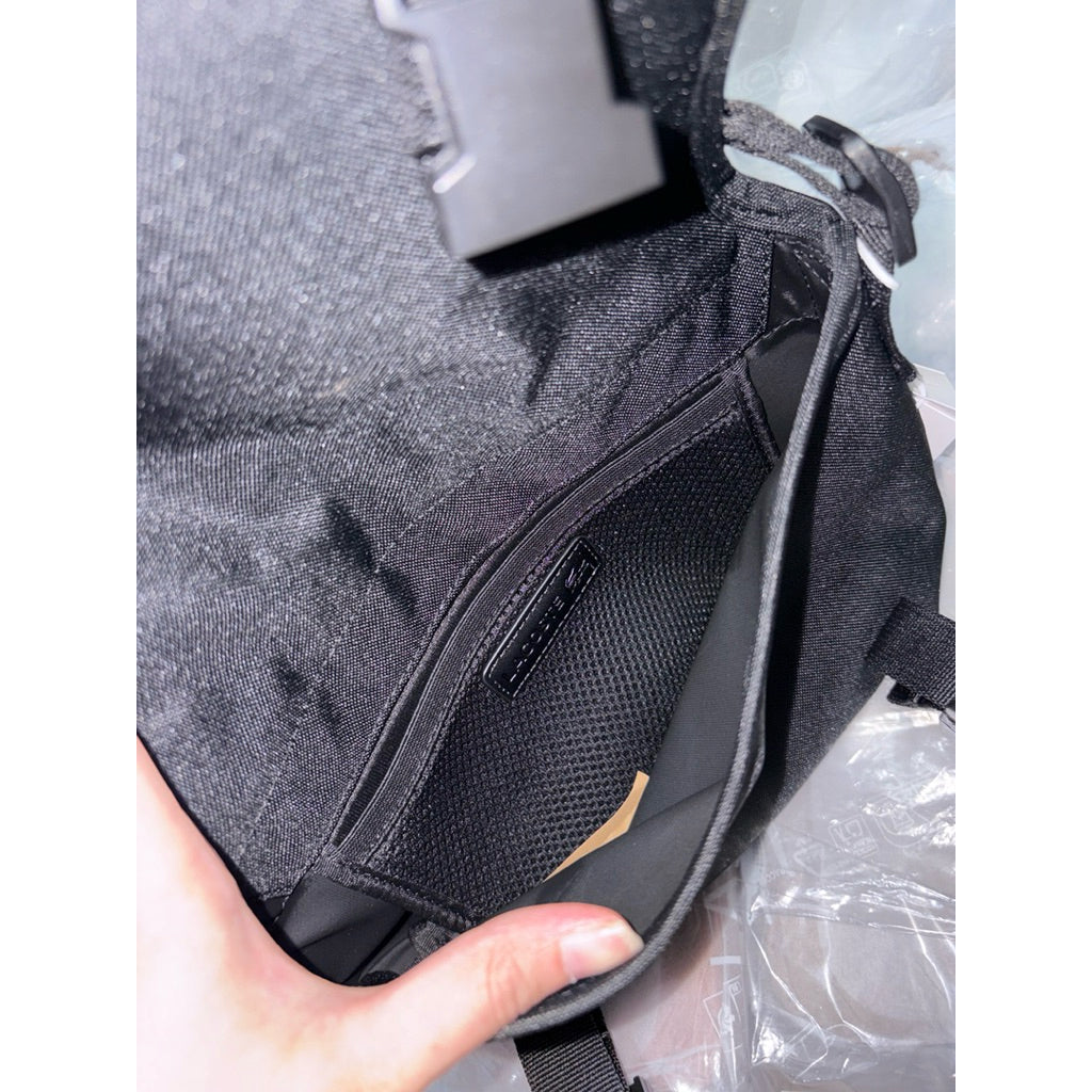 ORIG & IMPORTED Lacoste Neocroc Messenger Small Black Men's Bag