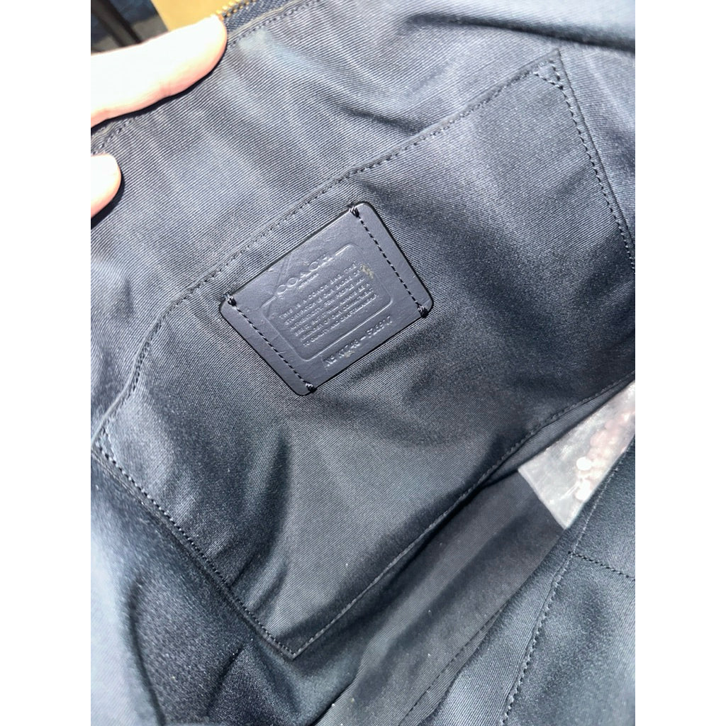 ORIG Preloved CCH Small Kelsey Satchel Crossbody Bag Navy Blue
