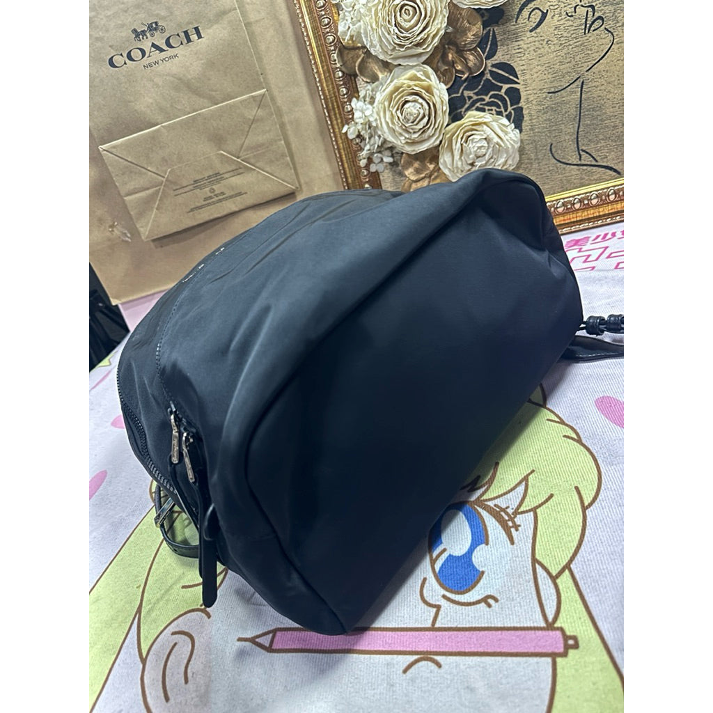 ORIG Preloved KS Karissa Nylon Backpack Black Bag