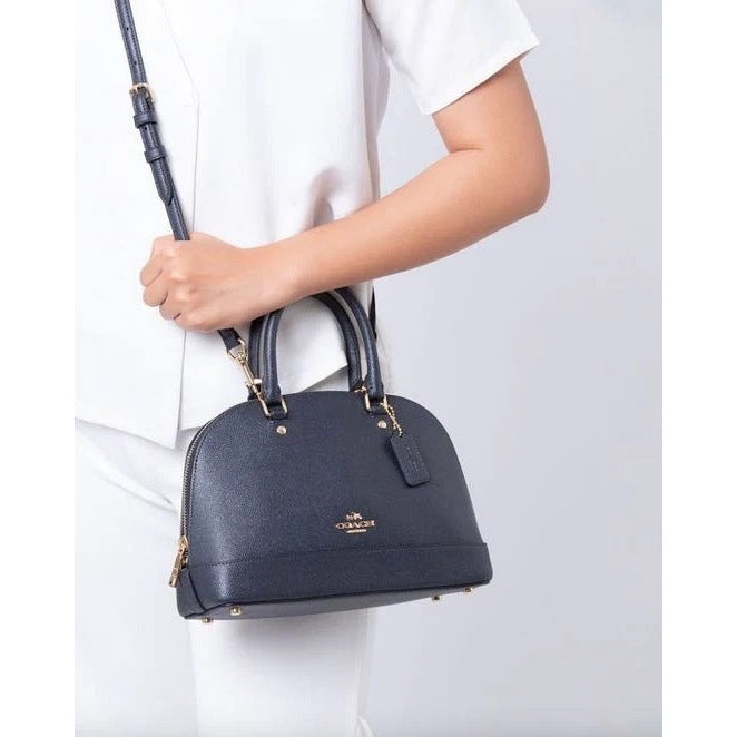 ORIG Preloved RARE CCH Mini Sierra Satchel Dome Blue Bag