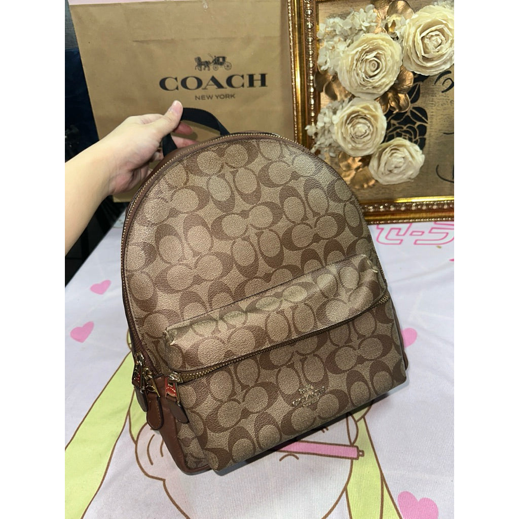 ORIG Preloved CCH Medium Charlie Backpack Brown Bag