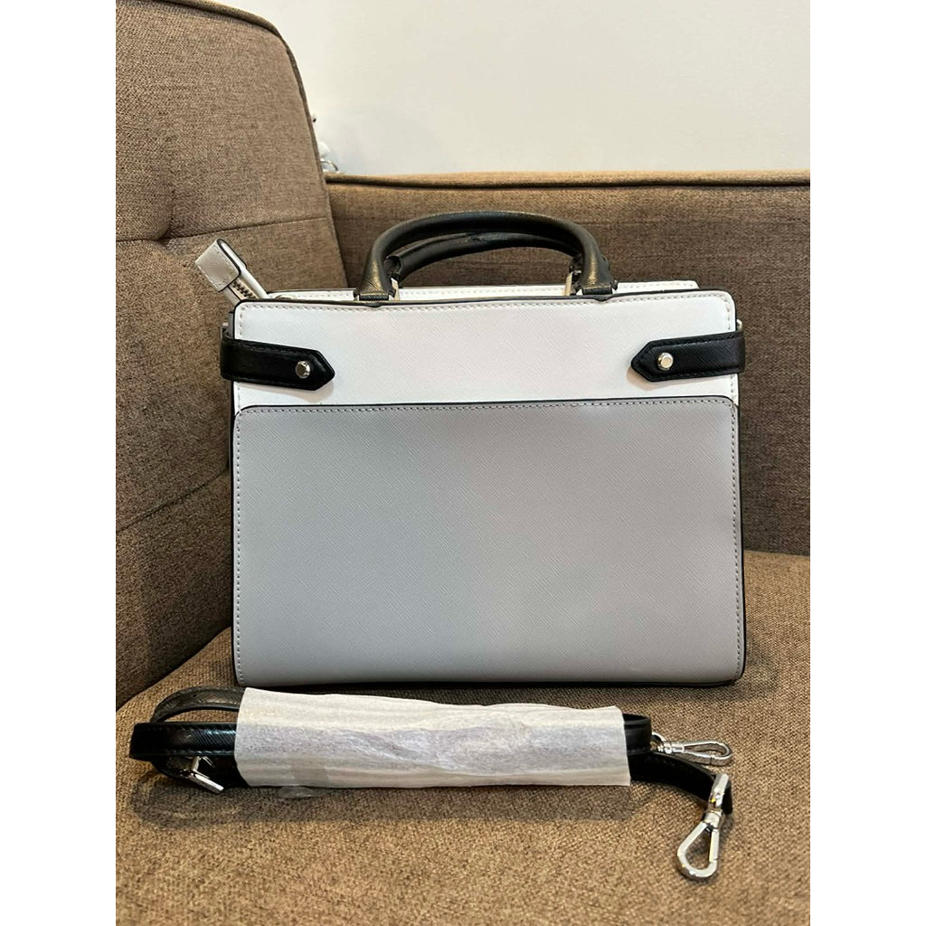 ORIG Preloved KS Staci Medium Satchel Gray Bag