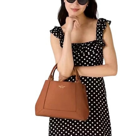 ORIG Preloved KateSpade Lena Satchel Brown bag