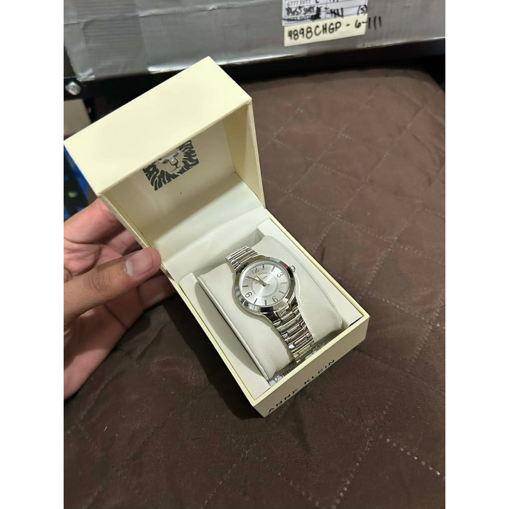 ORIG & IMPORTED Anne Klein Women's Watch Silver AK-5297SVSV
