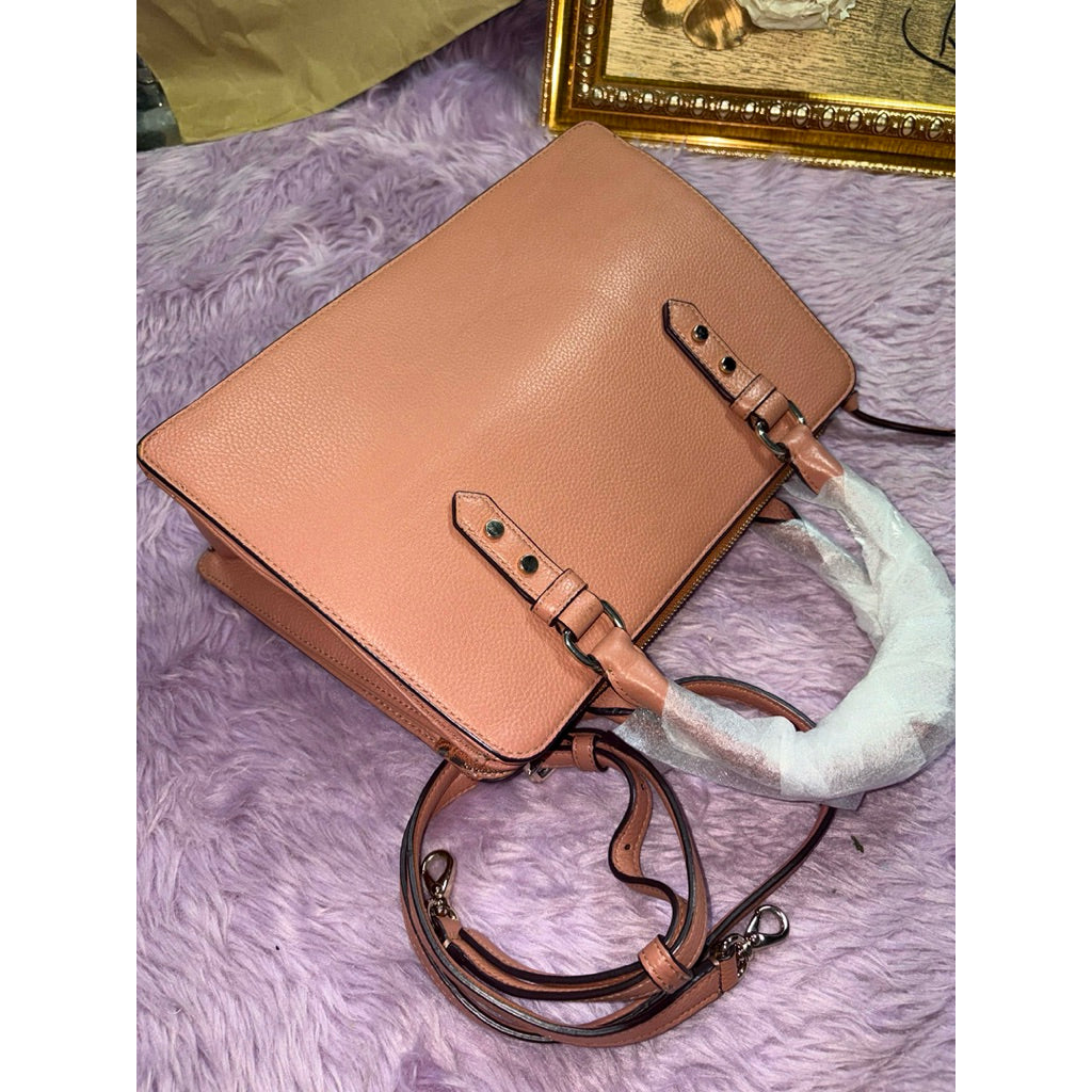 ORIG Preloved KS Mulberry Street Lise Satchel Brownish Pink Bag