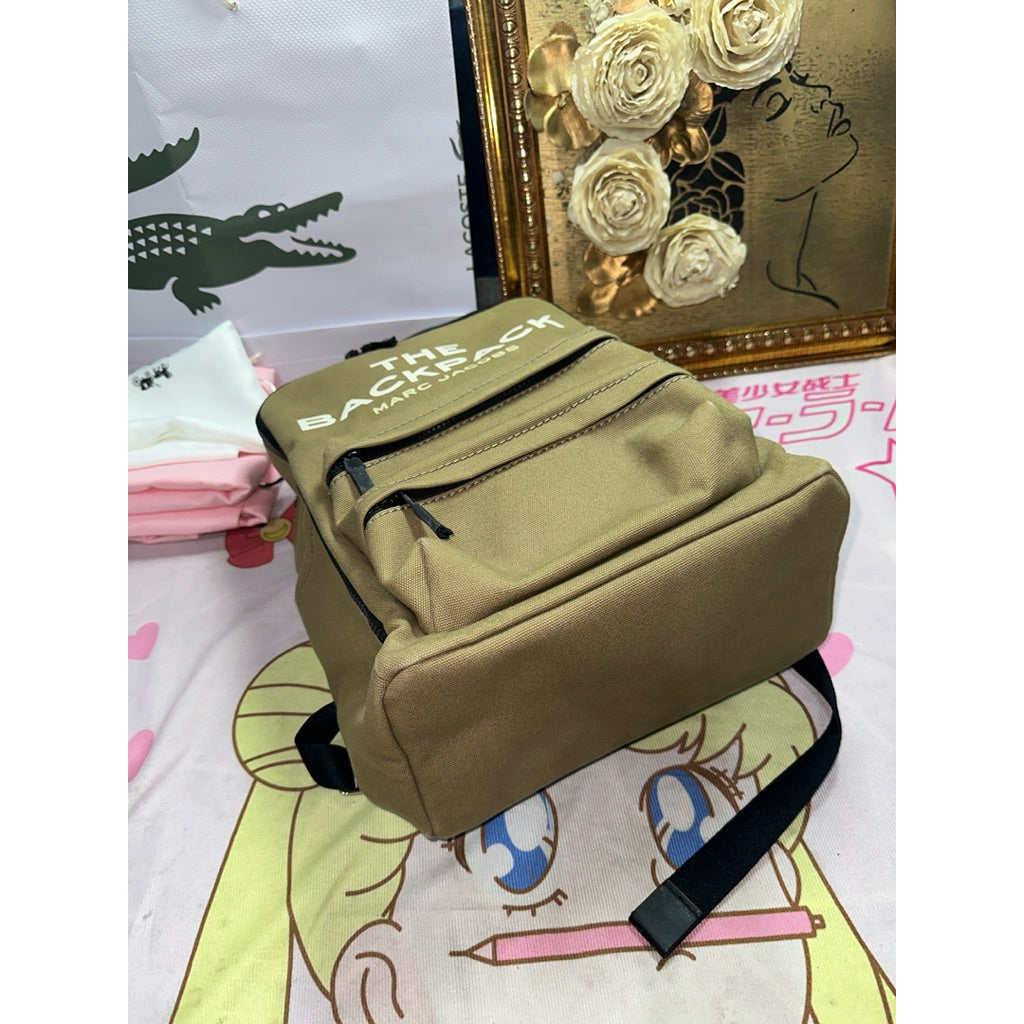 ORIG Preloved MJ Canvas The Backpack, Slate Green, Large Bag