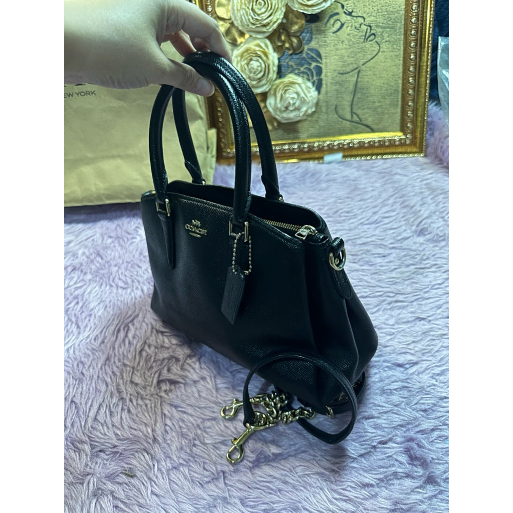 ORIG Preloved CCH Mini Sage Carryall Small Satchel Bag Black