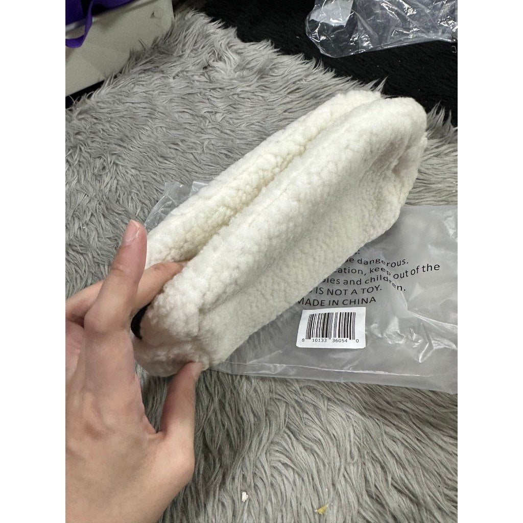 ORIG & IMPORTED KS Sherpa Pouch WHITE