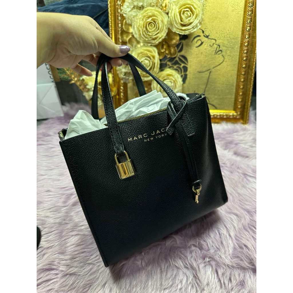 ORIG Preloved MJ Mini Grind Tote Bag in Black