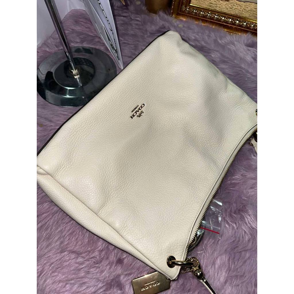 ORIG Preloved CCH Mia Shoulder White Bag
