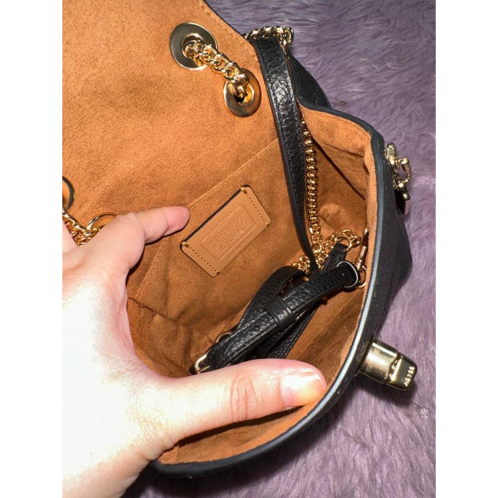 ORIG Preloved RARE CCH Convertible Backpack Small Black Bag